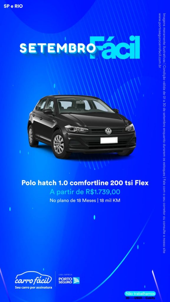 Carro Fácil Porto Seg – O seu serviço de carro por assinatura